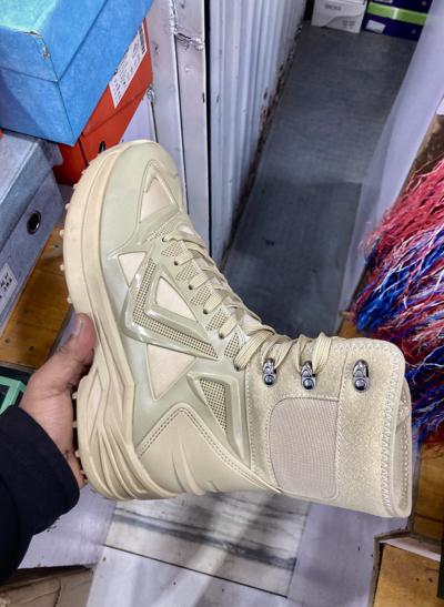 High Tactical Combat Boots: