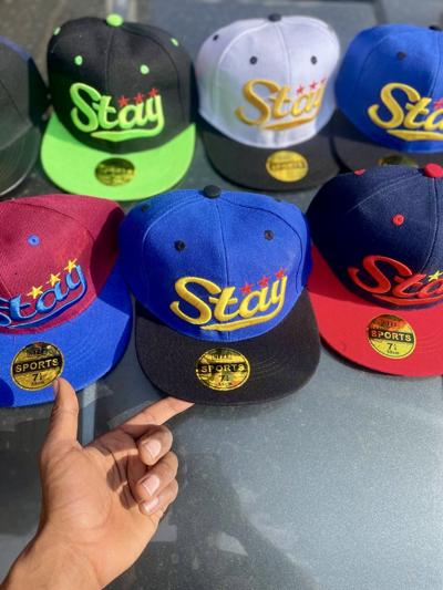 "Stay" 3D Embroidered Snapbacks