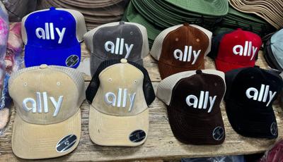 "Ally" Velvet Suede Trucker Caps: