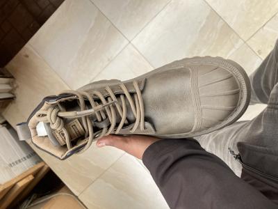 Longshang Leather Work Boots: