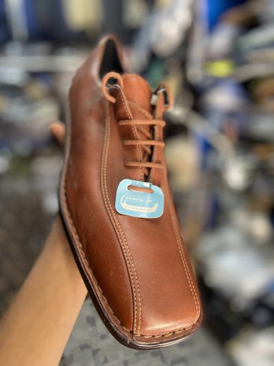 Kinetic Air Cognac Leather Shoes