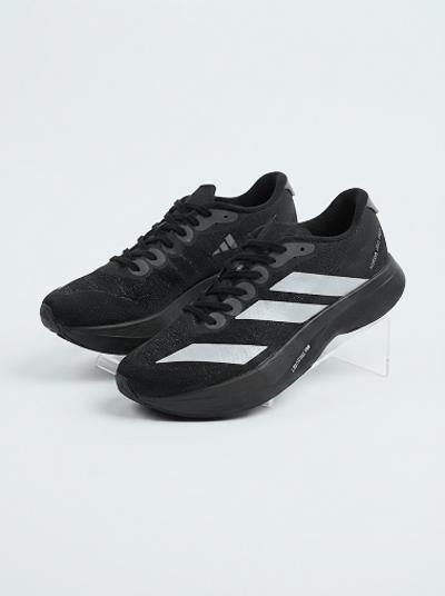 Premium Black Silver Athletic Running Shoes