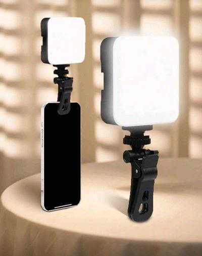 portable clip-on LED fill light