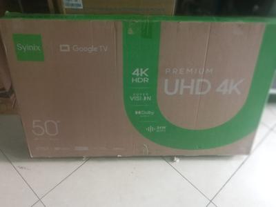 Syinix tv 50inchi QLED 4K SMART ANDROID TV