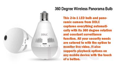 Bulb CCTV camera