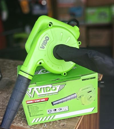 ቪዶ (VIDO) 680W የኤሌክትሪክ አቧራ መንፊያ እና መምጫ ማሽን (Air Blower & Vacuum)