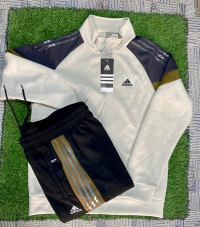 Adidas Performance 3-Stripes Tracksuit Set
