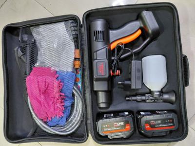 Edon chargable pressure washer 24v with two batteries