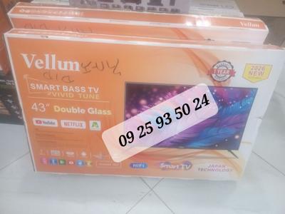Vellum TV 43INCHE 4K SMART ANDROID TV