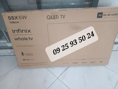 INFINIX 55INCHE QLED 4K SMART TV