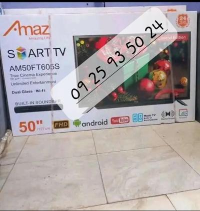 AMAZ TV 50INCHE SMART 4K ANDROID TV