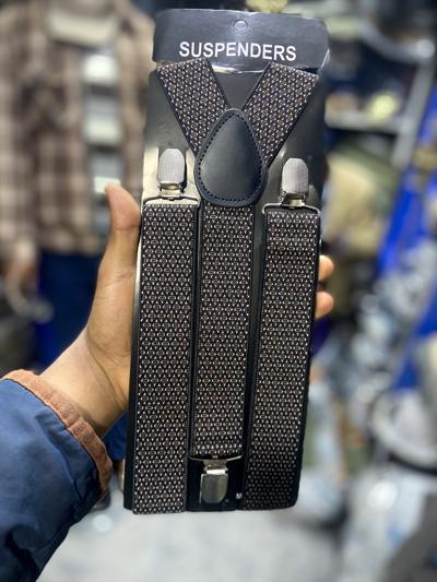Premium Quality Men's Elastic Suspenders